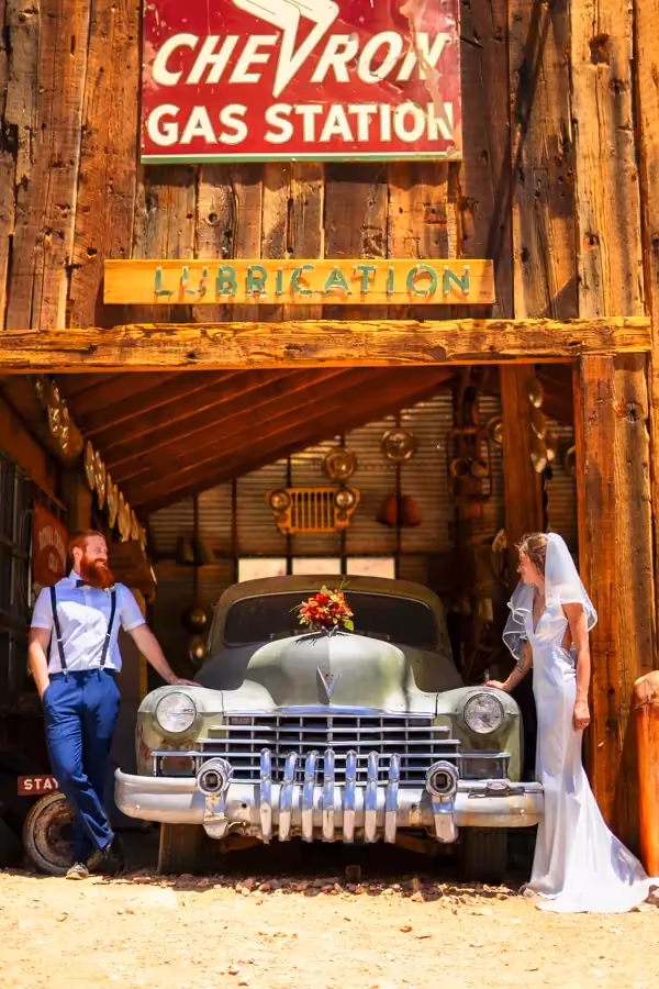 Weathered historic buildings at Nelson Ghost Town line the canyon floor in Eldorado Canyon, Nevada — relics of the gold and silver mining era